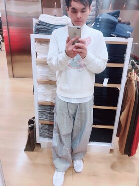 「EDIFICE（エディフィス）のアイテム（チノパンツ）」を使った、Martiniさん（メンズ・172cm）の秋コーディネート