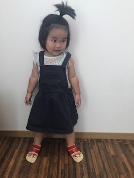 「1歳5ヶ月」｜「アイテム（ワンピース/ドレス）」を使った、sweet peaさん（キッズ・80cm）の夏コーディネート