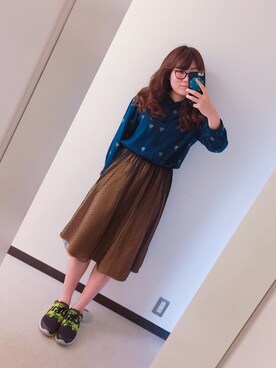 sakikoさん（レディース・161cm）の春コーディネート