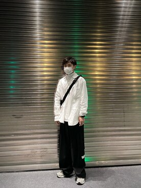 「休闲」｜「アイテム（腕時計）」を使った、chiachiungさん（メンズ・172cm）の冬コーディネート