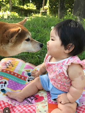 ふーちゃんさん（キッズ・70cm）の夏コーディネート