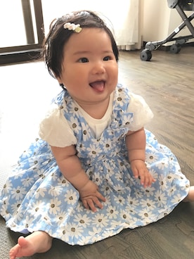 ふーちゃんさん（キッズ・70cm）の夏コーディネート