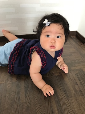 ふーちゃんさん（キッズ・70cm）の夏コーディネート