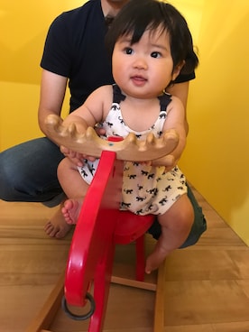 「GAPbaby」｜ふーちゃんさん（キッズ・70cm）の夏コーディネート