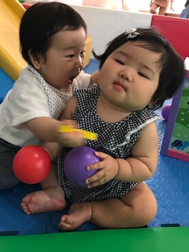 ふーちゃんさん（キッズ・70cm）の夏コーディネート