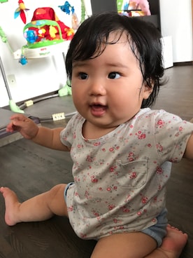 ふーちゃんさん（キッズ・70cm）の秋コーディネート