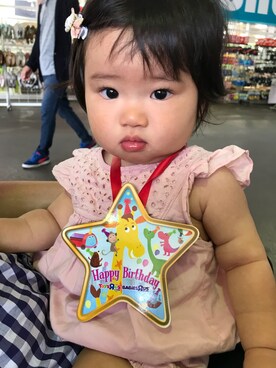 「GAPbaby」｜ふーちゃんさん（キッズ・70cm）の秋コーディネート