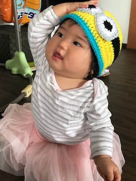 「GAPbaby」｜ふーちゃんさん（キッズ・70cm）の秋コーディネート