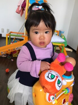 ふーちゃんさん（キッズ・70cm）の冬コーディネート