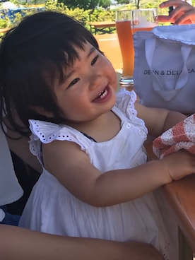 ふーちゃんさん（キッズ・70cm）の春コーディネート