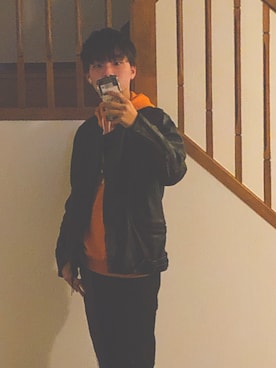 LITTLEBOSSさん（メンズ・176cm）の冬コーディネート