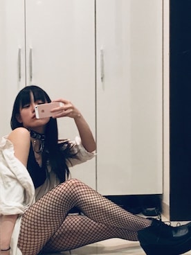 「KILL STAR（キルスター）のアイテム（アクセサリー）」を使った、まみさん（レディース・160cm）の秋コーディネート