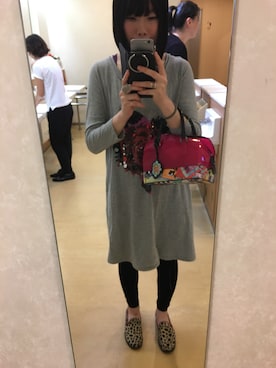 「Minx（ミンクス）のアイテム（スリッポン）」を使った、CHIHOOOOさん（レディース・164cm）の秋コーディネート