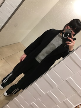 「AS as know as（エーエス アズノウアズ）のアイテム（ニット/セーター）」を使った、CHIHOOOOさん（レディース・164cm）の冬コーディネート