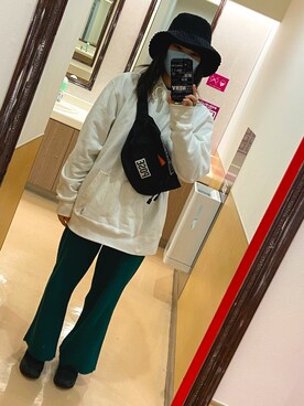 「ゆるずる」｜CHIHOOOOさん（レディース・164cm）の冬コーディネート