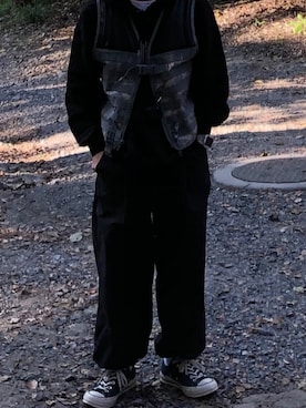 「MASONPRINCE（メイソンプリンス）のアイテム（その他パンツ）」を使った、🍅さん（メンズ・168cm）の春コーディネート