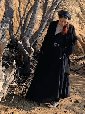 Mikiho  Nishiokaさん（レディース・154cm）の秋コーディネート