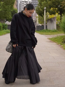 秋のブラックスタイル の人気ファッションコーディネート Wear