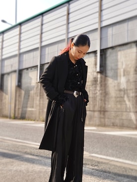 「LECIELBLEU」｜Mikiho  Nishiokaさん（レディース・154cm）の冬コーディネート