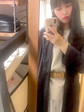 「MULLER（ミューラー）のアイテム」を使った、sayaさん（レディース・162cm）の秋コーディネート