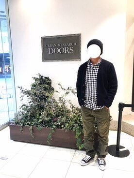 「SMITH'S（スミス）のアイテム（パンツ）」を使った、blkgc1400さん（メンズ・172cm）の秋コーディネート