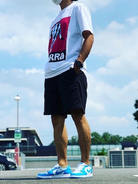 「Parra（パーラ）のアイテム」を使った、blkgc1400さん（メンズ・172cm）の夏コーディネート