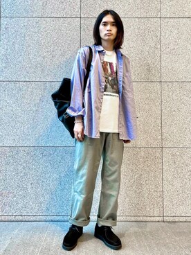 つじかわさん(メンズ・173cm)の春コーディネート