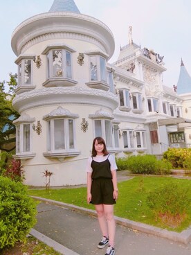 「素T」｜黃若萍さん（レディース・151cm）の春コーディネート