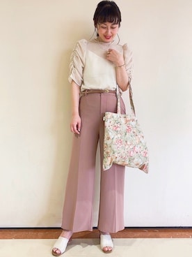 あんずさん（レディース・167cm）の春コーディネート