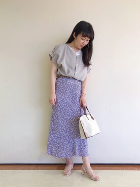 あんずさん(レディース・167cm)の夏コーディネート