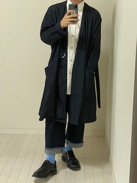 「Johnbull Private labo（ジョンブルプライベートラボ）のアイテム（ジャケット/アウター）」を使った、ふくさん（メンズ・170cm）の春コーディネート