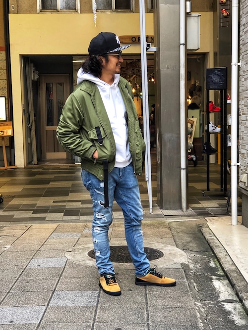 Hara Dragon Beard京都 Dragon Beardのスニーカーを使ったコーディネート Wear