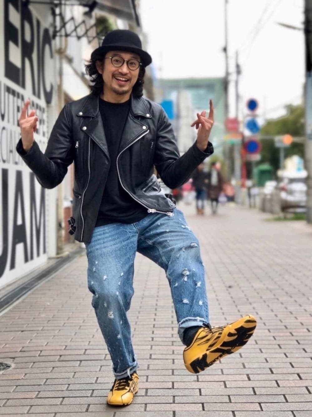 L.H.P（エルエイチピー）の「LHP/エルエイチピー/ラムレザー ダブル