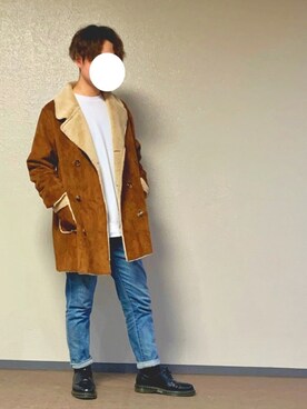 「RETRO GIRL（レトロガール）のアイテム（ジャケット/アウター）」を使った、Riskeさん（メンズ・168cm）の春コーディネート