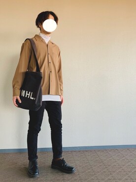 「平成最後のWEARISTAセンバツ」｜「アイテム（その他シューズ）」を使った、Riskeさん（メンズ・168cm）の春コーディネート