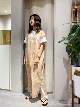 rionaさん（レディース・158cm）の夏コーディネート