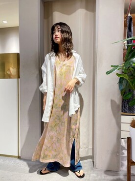 rionaさん（レディース・158cm）の夏コーディネート