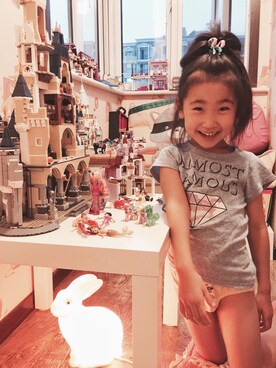 「LEGO（レゴ）のアイテム（おもちゃ）」を使った、xileさん（キッズ・110cm）の秋コーディネート