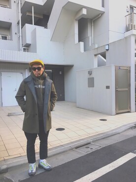 だいくんさん（メンズ・179cm）の冬コーディネート