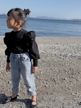 「アイテム（その他シューズ）」を使った、maruruma25さん（キッズ・110cm）の春コーディネート