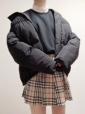 𝕞𝕚𝕜𝕠さん（レディース・160cm）の冬コーディネート
