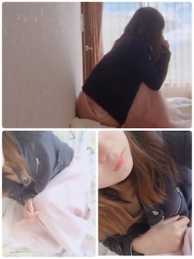 「LIZ LISA（リズリサ）のアイテム（ライダースジャケット）」を使った、瀀(Uru)さん（レディース・168cm）の秋コーディネート