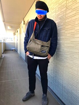 「O（オー）のアイテム（パンツ）」を使った、buunooさん（メンズ・178cm）の春コーディネート