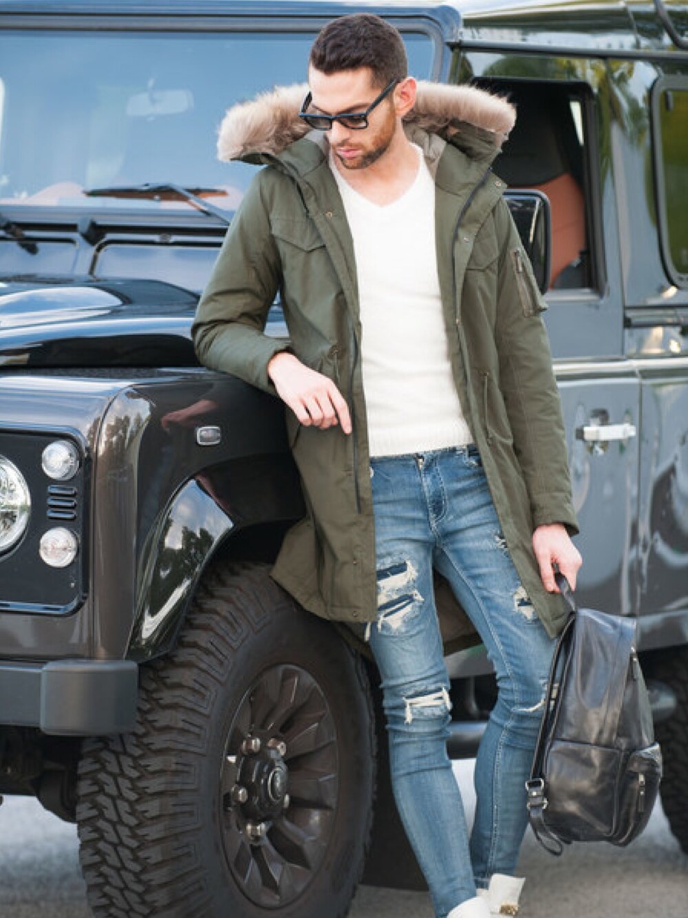 Buffalo Bobsのモッズコートを使った人気ファッション