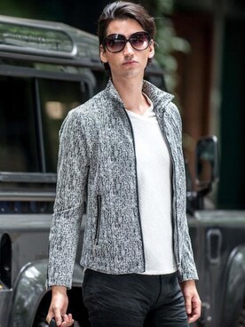 「Buffalo Bobs（バッファローボブズ）のアイテム（ジャケット/アウター）」を使った、Goichi Numanoさん（メンズ・174cm）の秋コーディネート