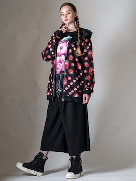 「BACKSTAGE PASS（バックステージパス）のアイテム」を使った、Goichi Numanoさん（メンズ・174cm）の春コーディネート