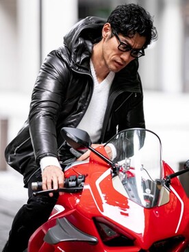 「Buffalo Bobs（バッファローボブズ）のアイテム（ジャケット/アウター）」を使った、Goichi Numanoさん（メンズ・174cm）の冬コーディネート