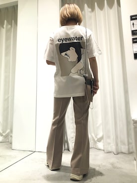 「HIDAKA」｜EMII SHOJIさん（レディース・156cm）の夏コーディネート