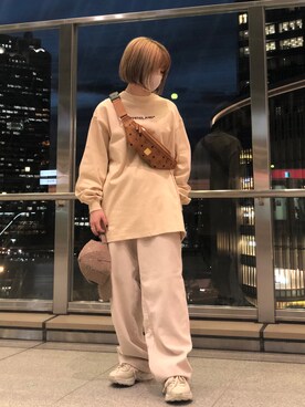 「HIDAKA」｜EMII SHOJIさん（レディース・156cm）の秋コーディネート