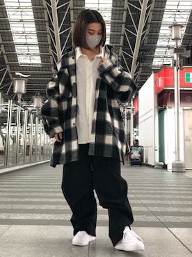 EMII SHOJIさん（レディース・156cm）の冬コーディネート